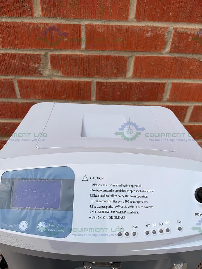 VetEquip OxyVet O2 Concentrator Inhalation Anesthesia System 120V