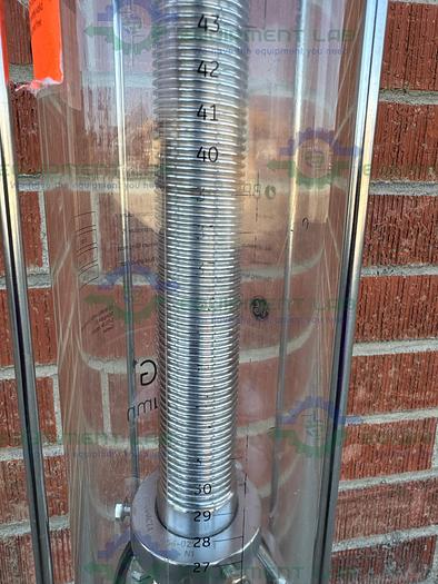 Used Cytiva / GE / Pharmacia BPG 100 / 500 Chromatography Column 4L