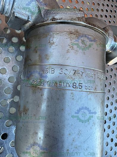 Used Spirax Sarco SIB 30/7-7/64" Stainless Steel Inverted Bucket 8.5 Bar