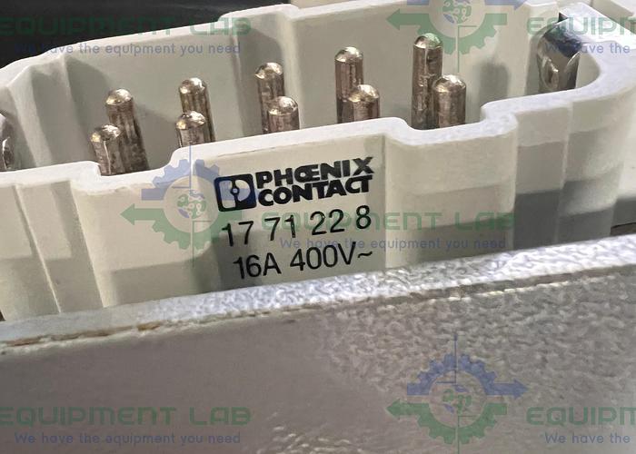 Used Phoenix Connect  1771228  Male to Female 10-pin Network Com Cable 18 Ft Cable