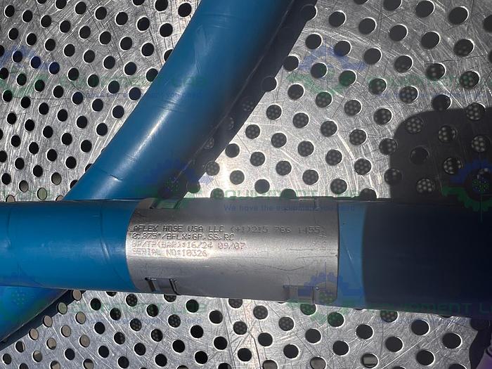 Used BioFlex RC 96" Aflex Hose w/ 1" Sanitary Fitting