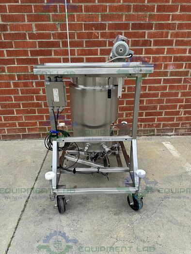 Used Thermo  Hyclone Stainless Steel Jacketed Single Use 100L Bioreactor