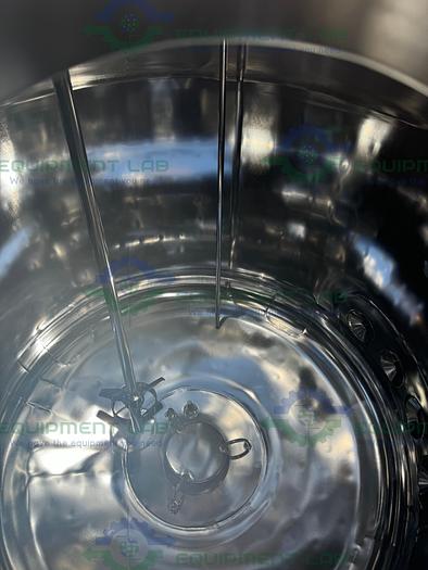 Used DCI 500 Liter Stainless Steel Jacketed Reactor 45 PSI w/ 0.5 HP Mixer