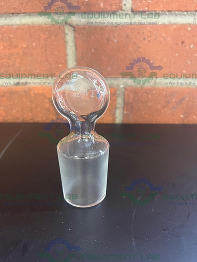 Used Chemglass CG-3000-08 Pennyhead Hollow Stopper 45/50