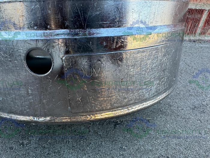 Used Alloy Products 45 Liter Stainless Steel Pressure Vessel 130 PSI