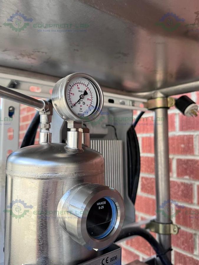 Used IKA CMX 2000/05 Stainless Steel Inline Granulator, Inline Solid & Liquid Mixer