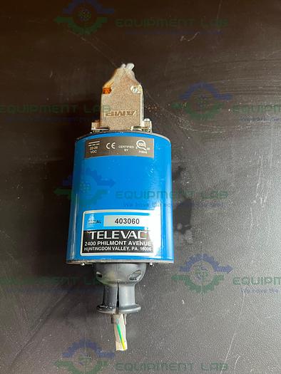 Used Televac MX2A Thermocouple Vacuum Gauge 22 - 26 VDC