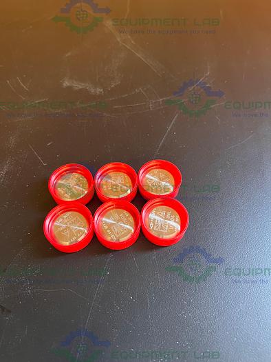 Lot of 2 - Waukesha Cherry Burrell 1" Sanitary Fitting End Cap