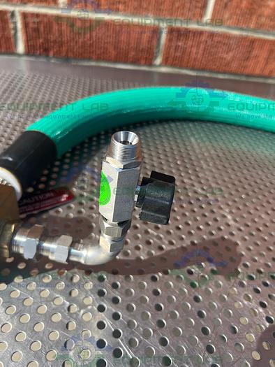 Used Huber Insulated Flexible Chiller Hose 38" w/ 1.5" Beaded Fitting