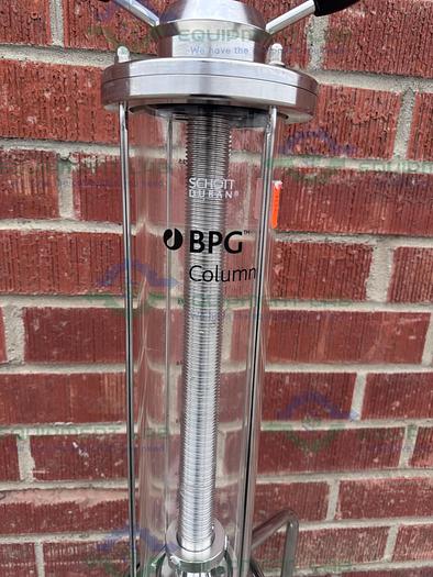 Used Cytiva / GE / Pharmacia BPG 100 / 500 Chromatography Column 4L