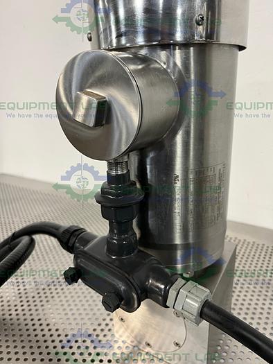 Used Waukesha Cherry Burrell  0187UL Rotary Lobe Pump w/ Stainless 1.5 HP Motor
