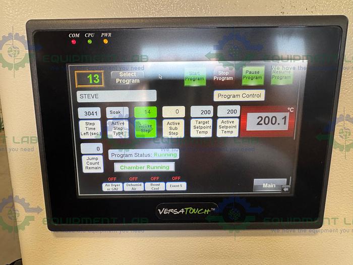 Used Tenney / SPX SPC30C2.0 Temperature and Humidity Chamber  -73C to +200C, 30 Cu Ft