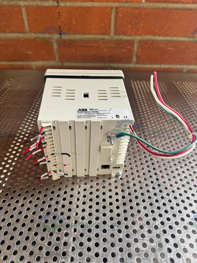 Used ABB Screenmaster RVG200 Touchscreen Paperless Recorder