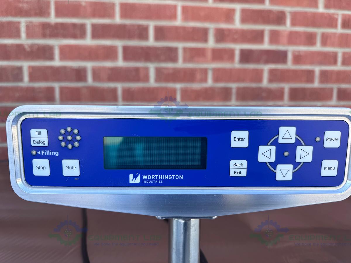 Used Worthington Industries LABS-94K Liquid Nitrogen Cryogenic Storage Tank