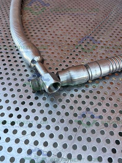 Used Stainless Steel Flexible Hose 72" w/ 3/4" Female to 3/4" Male Threaded Fitting