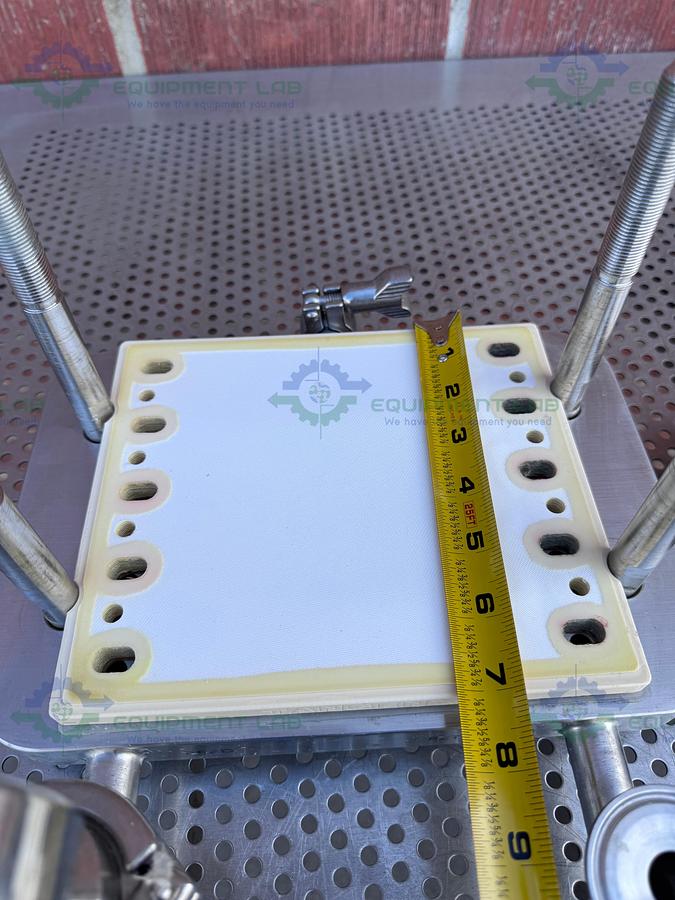 Used Millipore Stainless Steel Pellicon Filter Holder w/ GW Kent Gauge