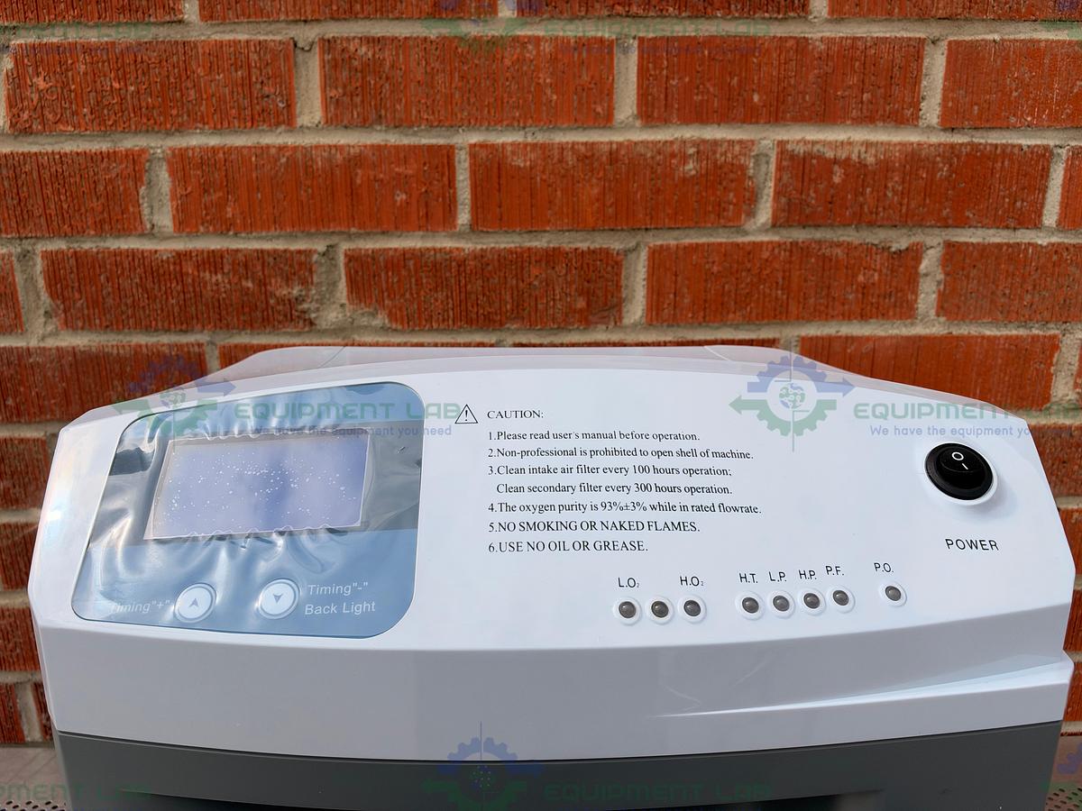 VetEquip OxyVet O2 Concentrator Inhalation Anesthesia System 120V