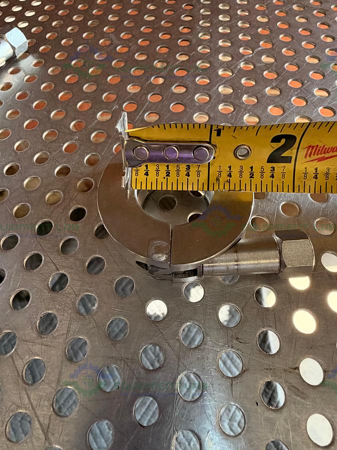 Used Lot of 10 - AN Corp Stainless Steel KF 16/10 Vacuum Clamp