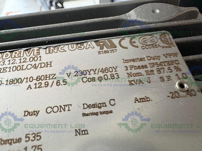 for parts or not working Thermo Fisher Stainless Steel Impulse 750 Liter Single-Use Mixer