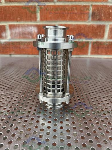 Used Glacier Tanks  SGF-TW-G150-KFM-9MM Tri Clamp Inline Sight Glass 1 1/2" Fitting