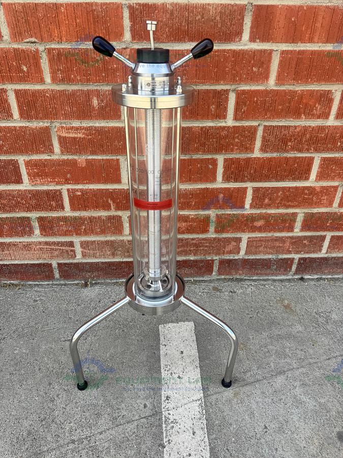 Used Cytiva / GE / Pharmacia BPG 100 / 500 Chromatography Column 4L