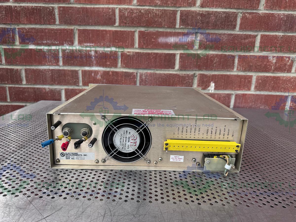  for parts or not working Electronic Measurements 1000S1-1 TCR Power Supply 0-1000 DC Volts