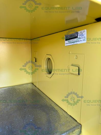 Used Securall 4 Gallon Flammable Liquid Storage Cabinet w/ Soft Close Door, Shelf