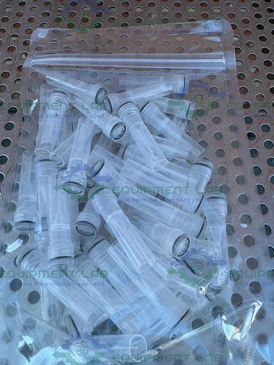 500 Pack -VWR  76417-174 Sterile 0.5L Tubes & Clear Insertable Caps Non-Graduated