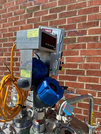 Used Northland 250 Liter Stainless Steel Jacketed Reactor FV/ 45 PSI w/ Mixer