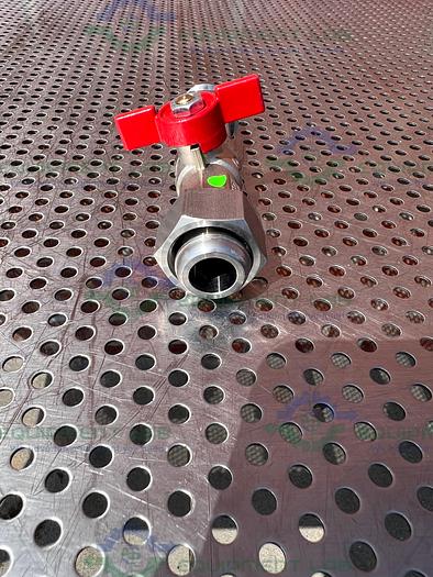 Chemglass Stainless Steel Ball Valve Male to Female 1/2"