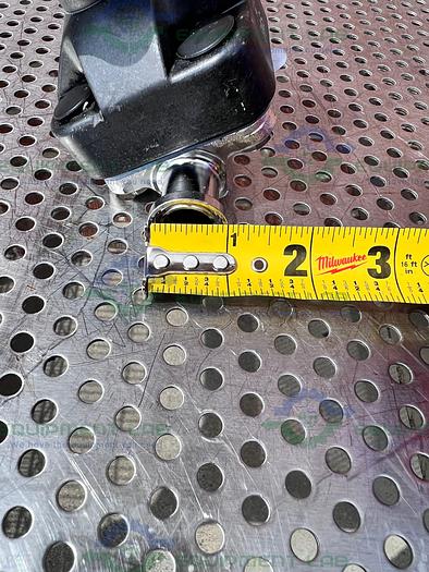 Used ITT Pure Flo  .75-316L-RA25MAX-CWP150 Diaphragm Valve w/ 3/4" Sanitary Fitting