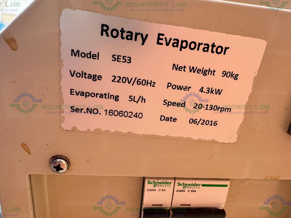  for parts or not working Across International SE53 Automatic Lifting 20 Liter Rotary Evaporator