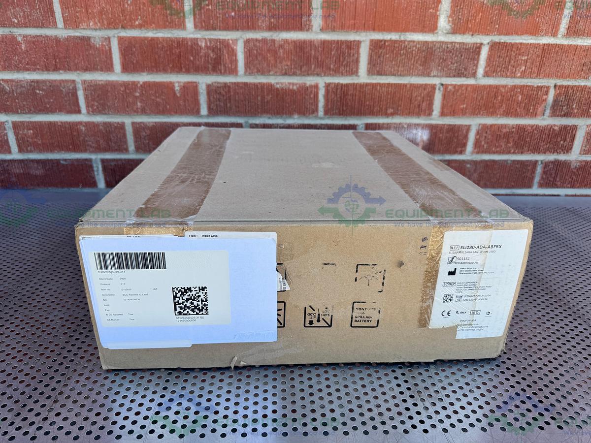 Welch Allyn ELI 280 Resting ECG Electrocardiograph 12-Lead Display