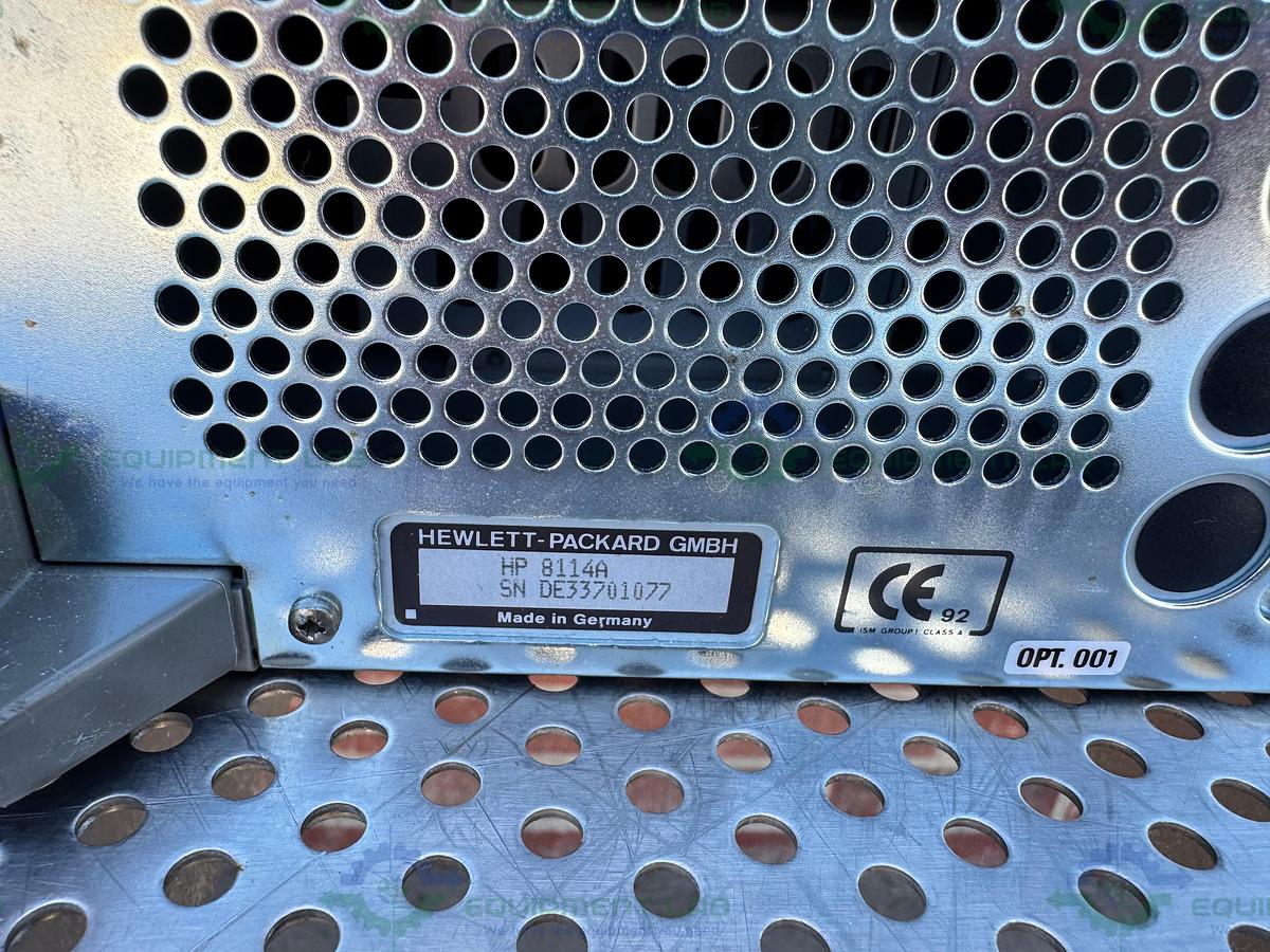 Used HP Hewlett Packard 8114A High Power Pulse Generator 100V / 2A