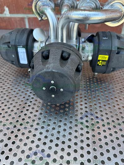 Used 4 ITT Pure Flo Advantage Stainless Steel Diaphragm Valve w/ 1" Sanitary Fitting