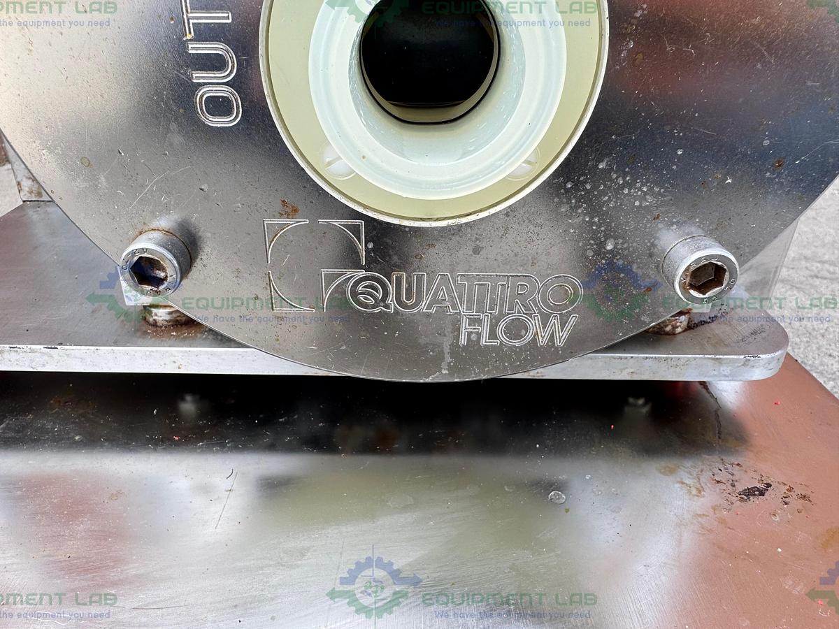 Used Triangle Process Quattroflow Q4400SU 4-Piston Diaphragm Pump w/ 3 HP Motor