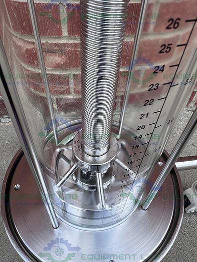 Used Cytiva / GE / Pharmacia BPG / Schott 140 / 500 Chromatography Column