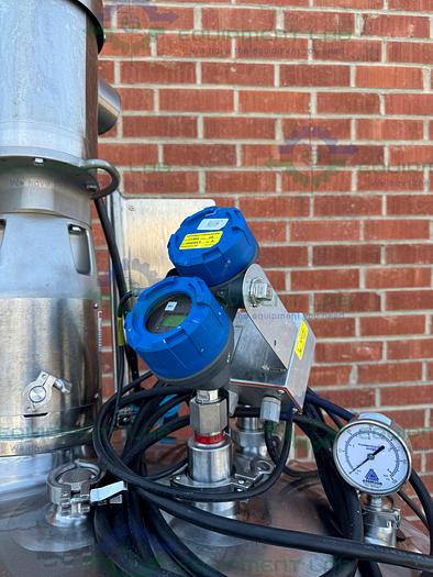 Used DCI  500 Liter Stainless Steel Jacketed Reactor 45 PSI w/ 0.5 HP Mixer