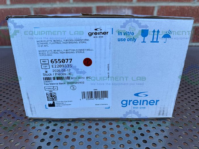 Greiner  655077 LUMITRAC and FLUOTRAC Binding 96-well Polystyrene Microplates