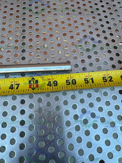 Used Chemglass Stainless Steel Temperature Sensor Tube 50 x 13 mm