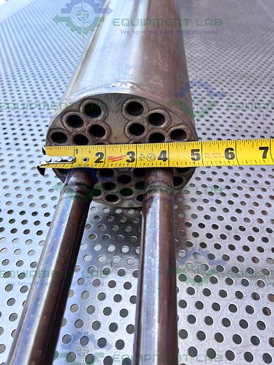 Used Finn-Aqua  Stainless Steel Jacketed Heat Exchanger 9" x 80"