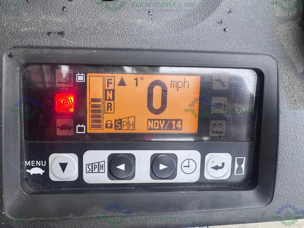 Used Toyota 8FBCU25 Electric Forklift  3000 lbs Capacity 8" Mast w/ Charger