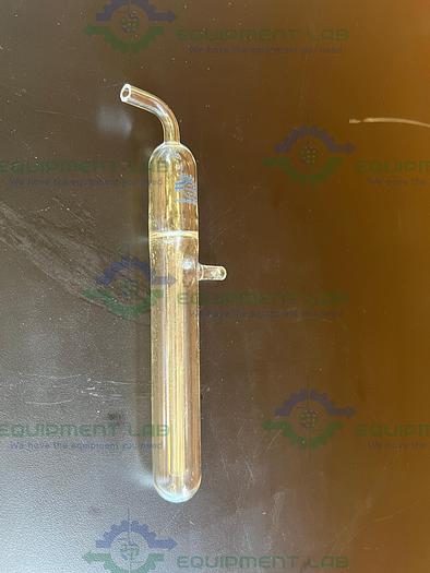 Used Quark Enterprises Vacuum Trap One Piece w/ Top Inlet Tube Bent At a 90° Angle