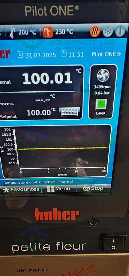 Refurbished Huber Petite Fleur Kleine Tango Recirculating Chiller/ Heater -40- +200°C MFG 22