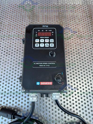 Used Bodine Electric 42R6BFPP-FX3 Gear Motor w/ KBDA-24D Adjustable Frequency Drive