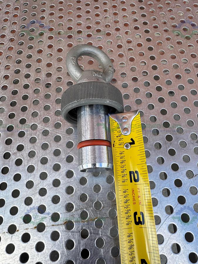 Used Mettler Toledo 007641047 Stainless Steel Reactor Probe Sensor Housing