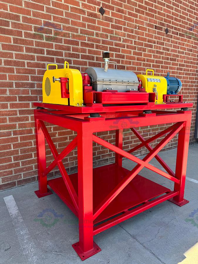 Used Oil Decanter Centrifuge K-618 10 HP Main Drive 5 HP Back Drive 54x62x51