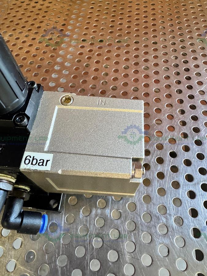 Used SMC EVBA1110-F02  Pneumatic Booster Regulator / Booster Cylinder  0.1-1.0 MPa