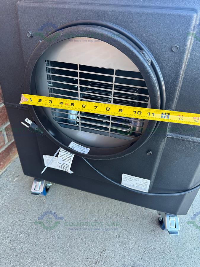 Abatement BD2KMA Bulldog Negative Air Machine High-Performance Air Filtration