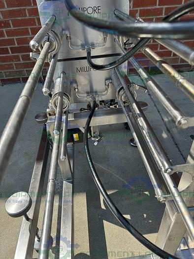 Used Millipore  Stainless Steel Pellicon 2 Cassette Filter Holder Stack of 8